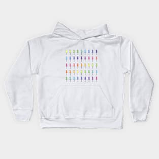 Rainbow Punpun Kids Hoodie